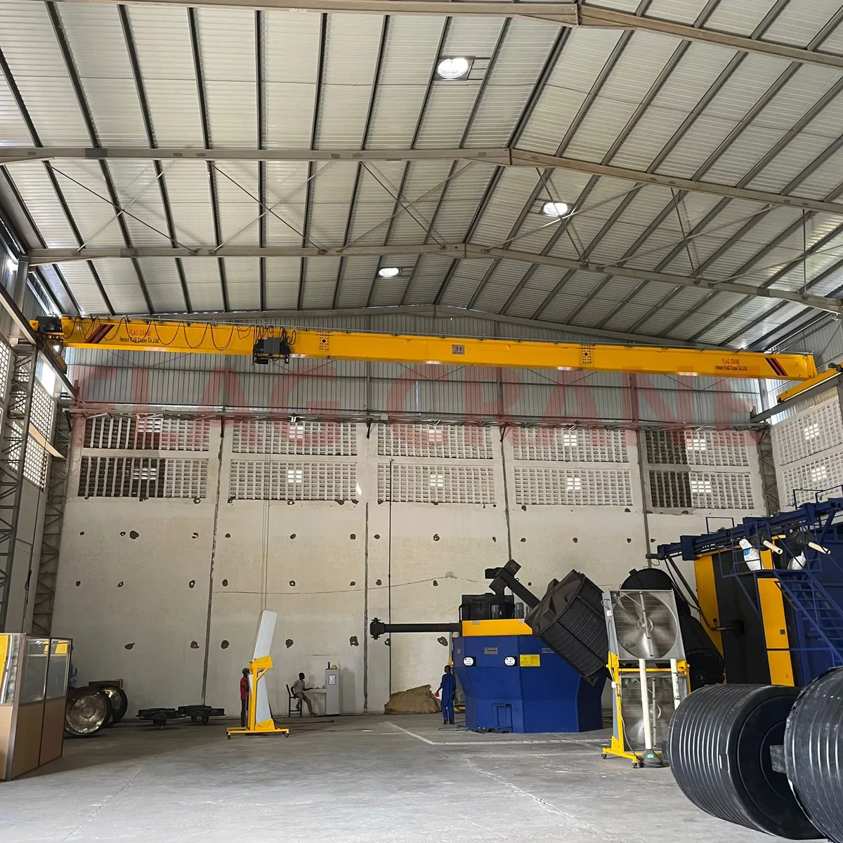 Single Girder Overhead Crane for Angola