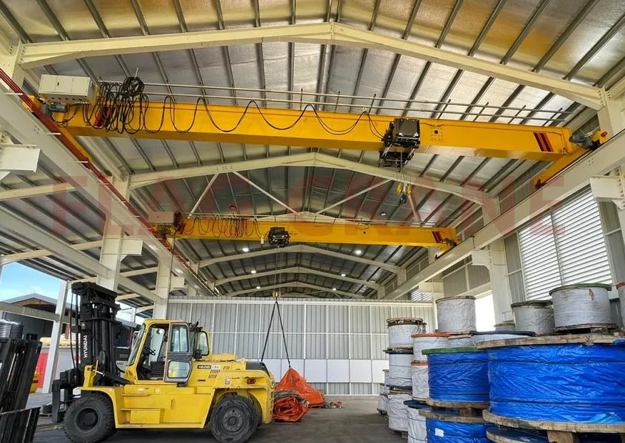 Single Girder Overhead Crane for Serbia