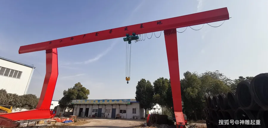 ‌L Type Single Beam Trolley Gantry Crane image 3