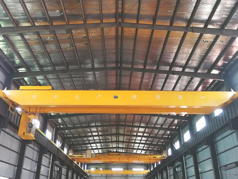 N-LH Type Double Girder Bridge Crane with Hoist Trolley image 4