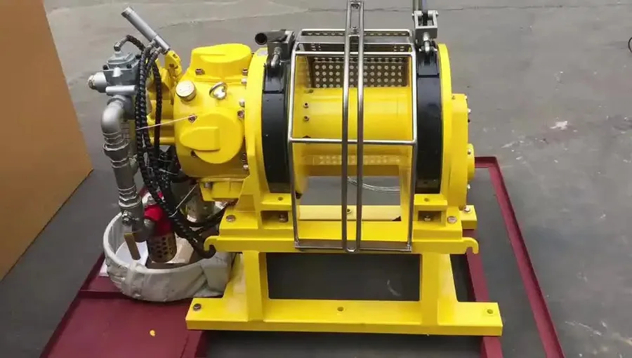 Pneumatic winch (Air winch) image 6