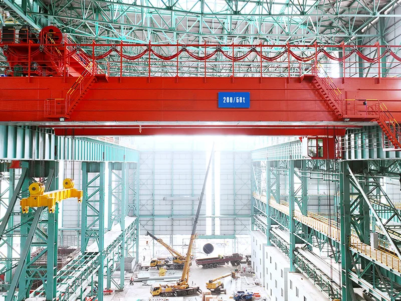 QD Type Double Girder Electric Bridge Crane with Trolley image 4