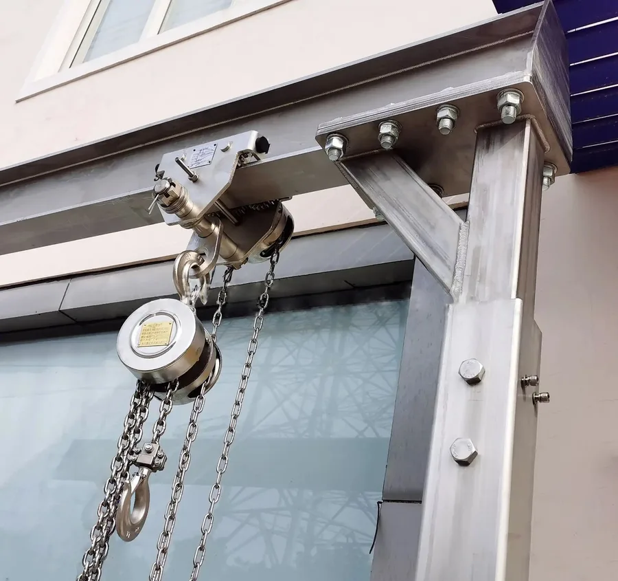 Simple Portable Aluminum Gantry Crane image 4